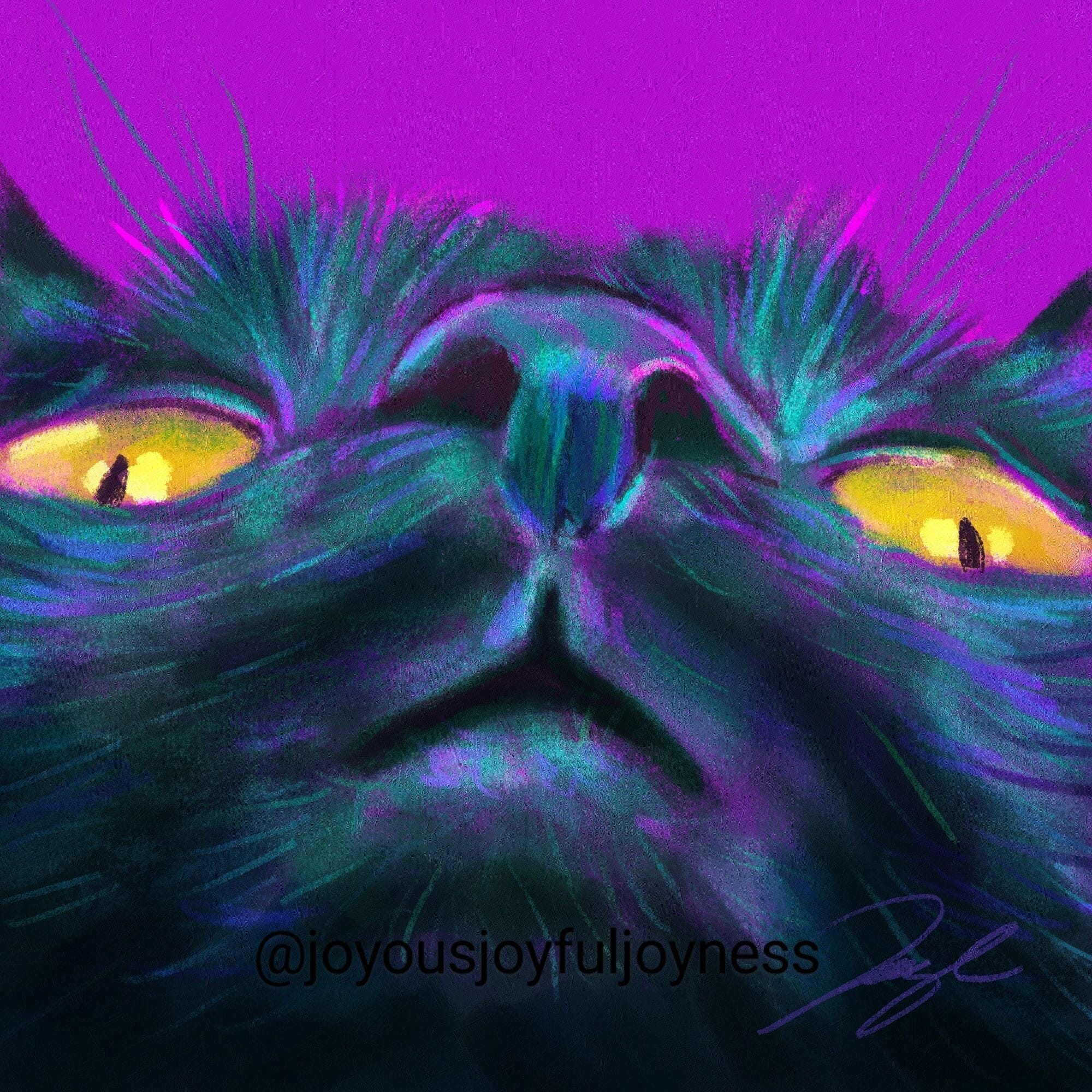 Unique Cat Portraits | Buy Handmade Cat Portraits