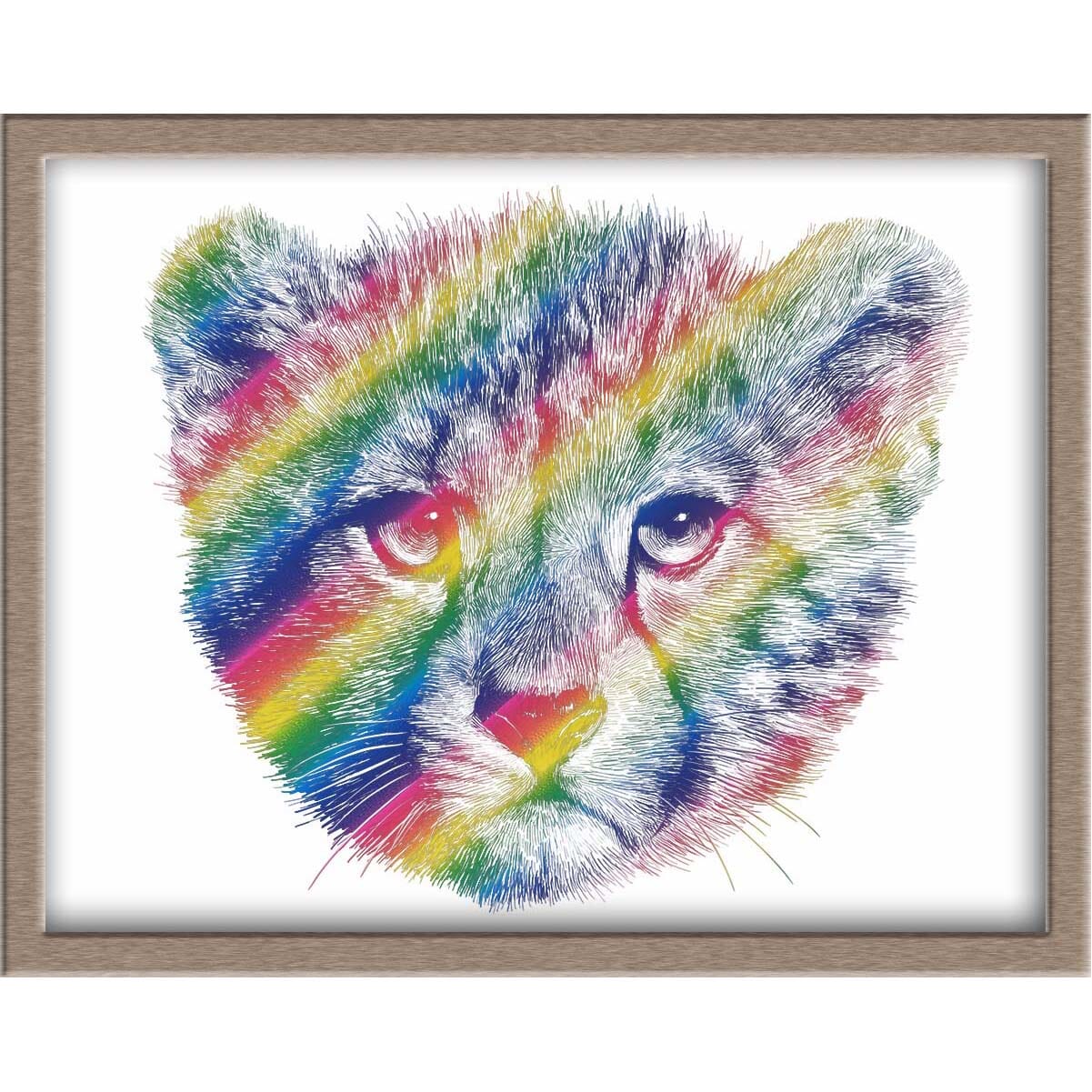 Cheetah Cub Foiled Print Posters, Prints, & Visual Artwork JoyousJoyfulJoyness