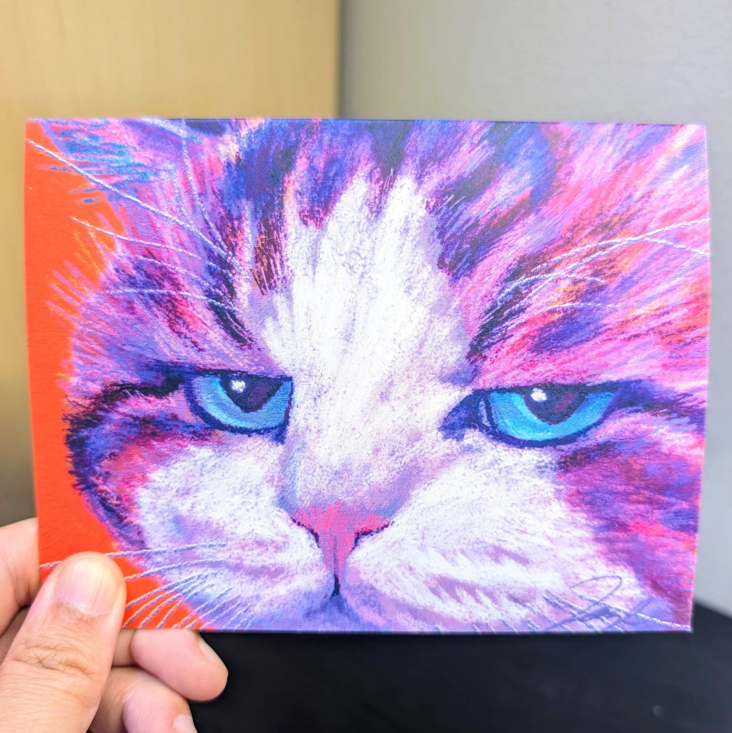 Close Encounters Collection - Disappoint Greeting Card - Blank Card with a Funny Disappointed Cat (Limited Quantities) Greeting Card JoyousJoyfulJoyness