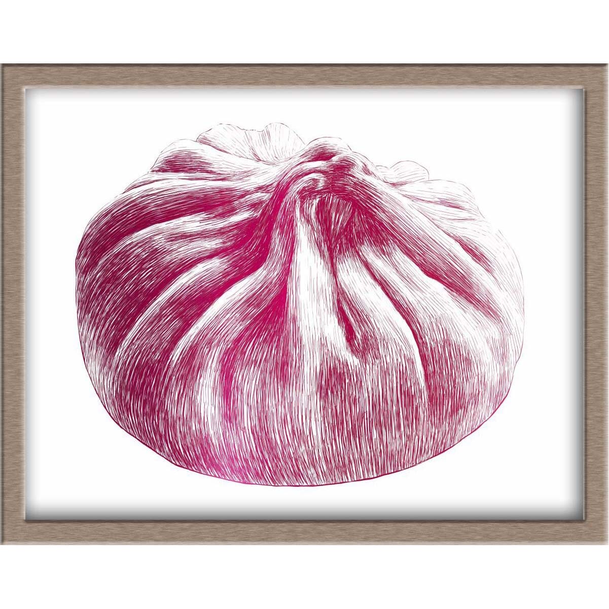 Dumpling Foiled Print Posters, Prints, & Visual Artwork JoyousJoyfulJoyness