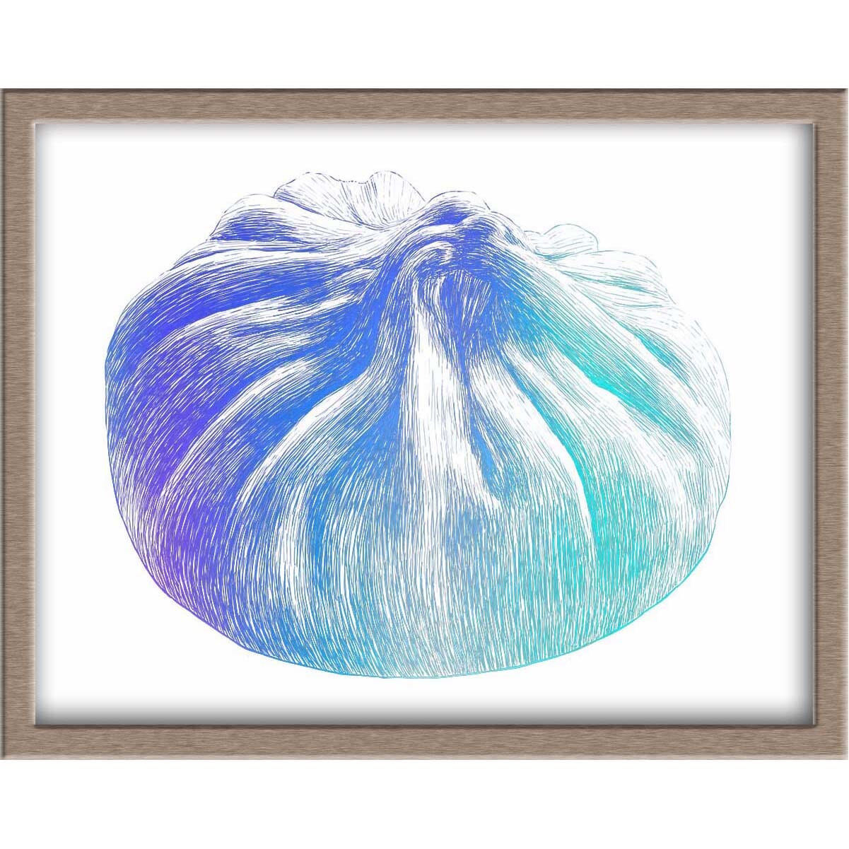 Dumpling Foiled Print Posters, Prints, & Visual Artwork JoyousJoyfulJoyness