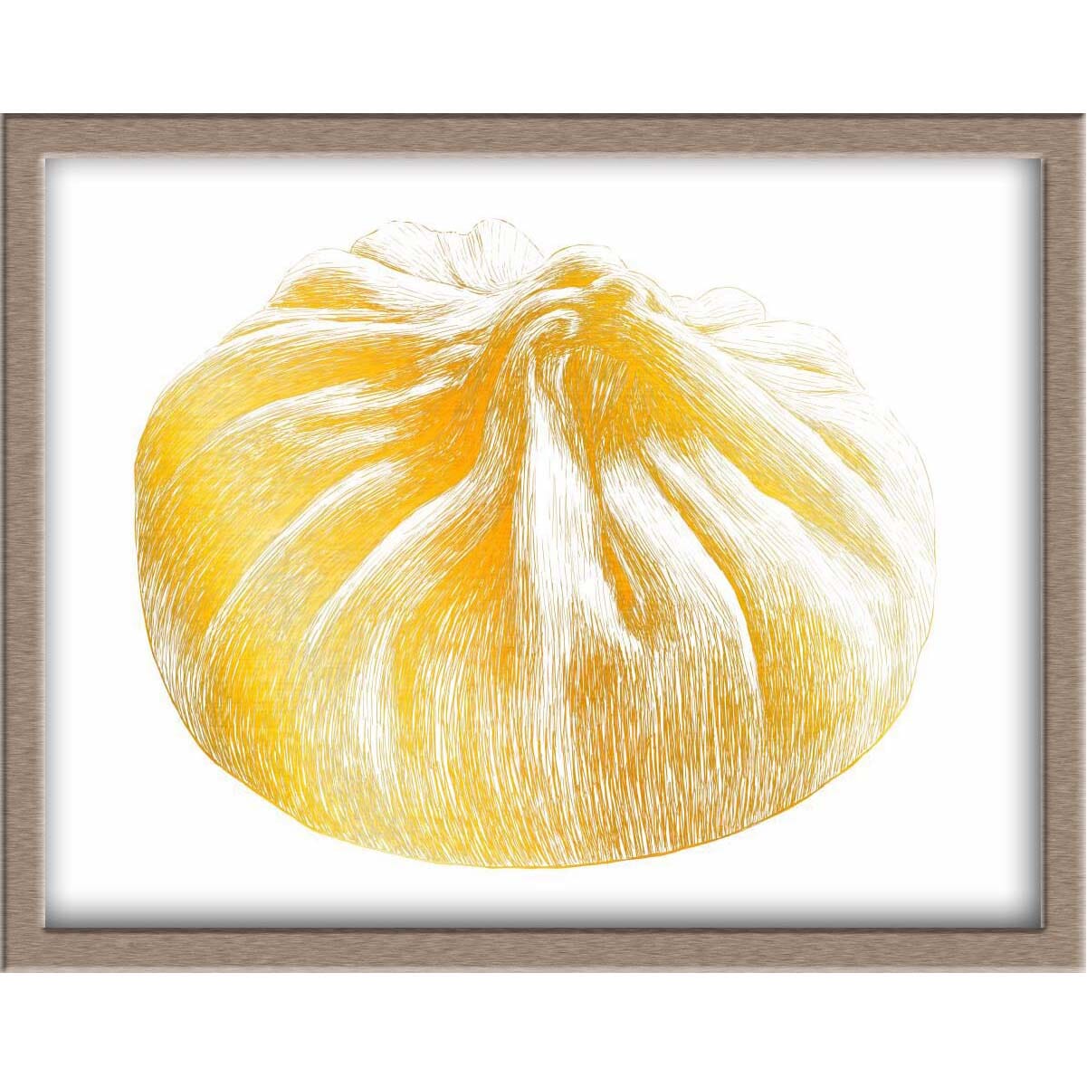 Dumpling Foiled Print Posters, Prints, & Visual Artwork JoyousJoyfulJoyness