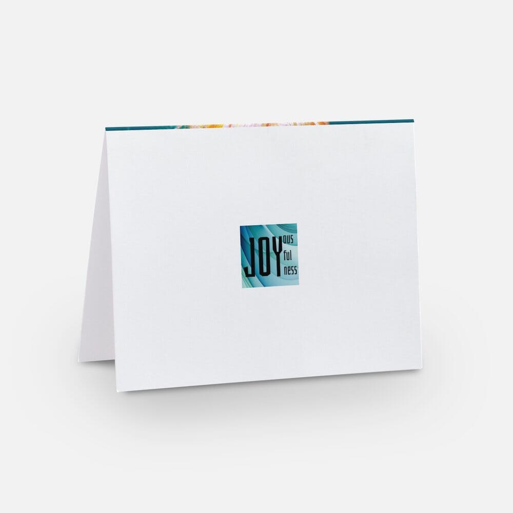 Close Encounters Collection - Green Eyes Greeting Card - Blank Card with a Ginger Cat with Sparkling Green Eyes (Limited Quantities) Greeting Card JoyousJoyfulJoyness