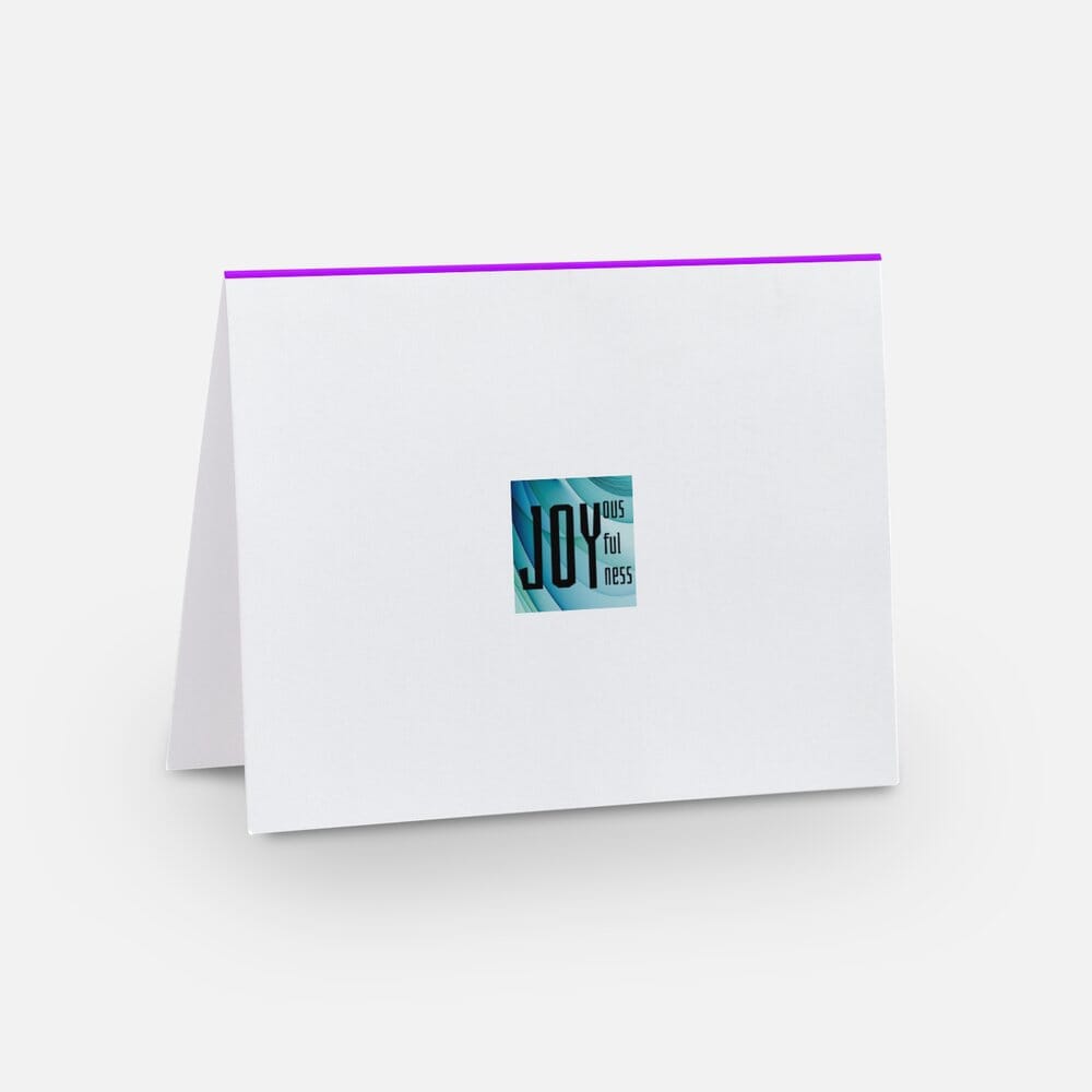 Close Encounters Collection - "Little Mlem" Greeting Card - Blank Card with a Funny Black Cat Sticking Out its Tongue (Limited Quantities) Greeting Card JoyousJoyfulJoyness