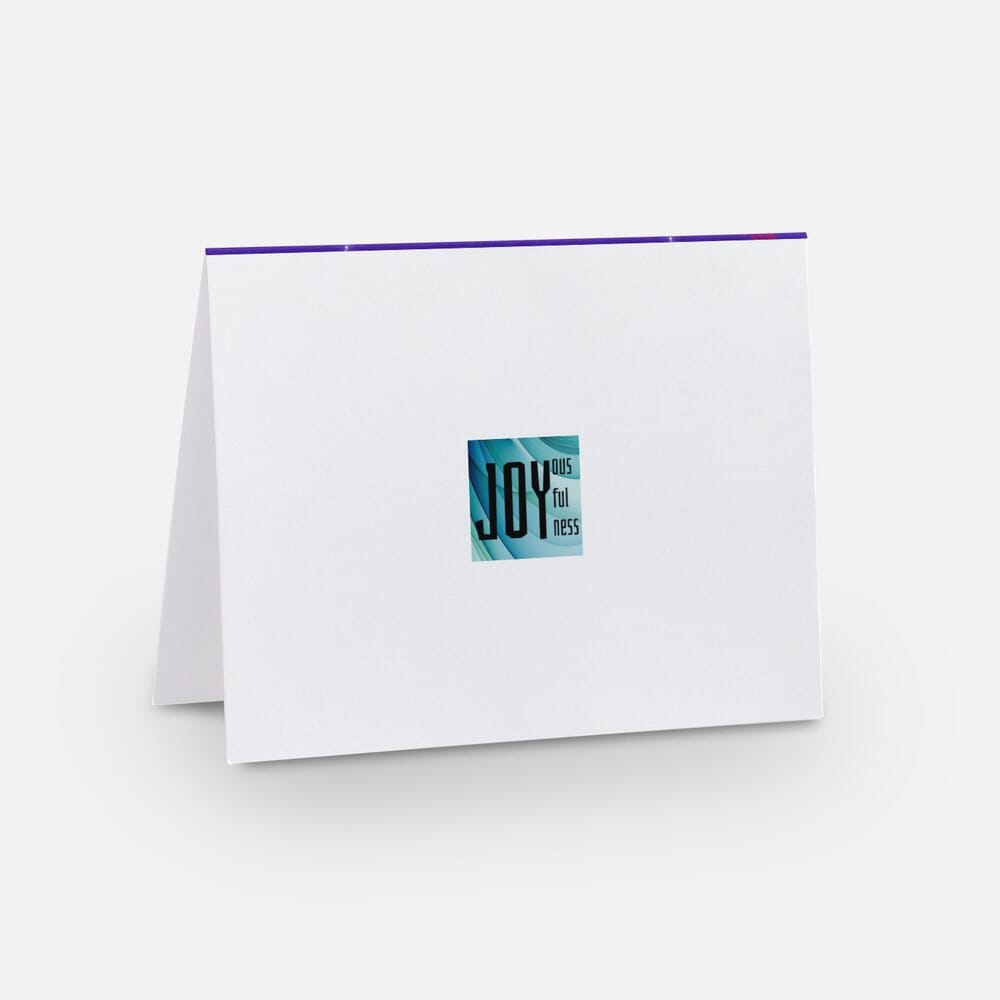 Close Encounters Collection - "Smug" Greeting Card - Blank Card with an Orange Cat with a Smug Face (Limited Quantities) Greeting Card JoyousJoyfulJoyness