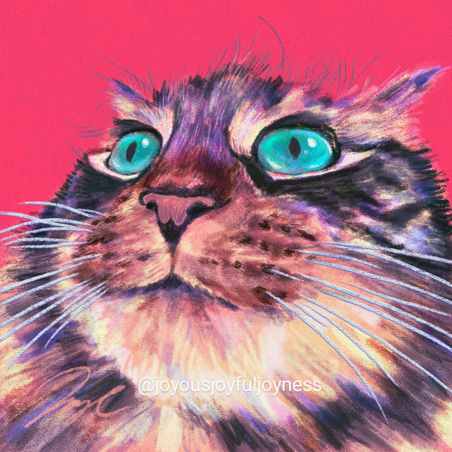 Custom Painted Pet Portrait Pre-Order (starting at $300) Posters, Prints, & Visual Artwork JoyousJoyfulJoyness
