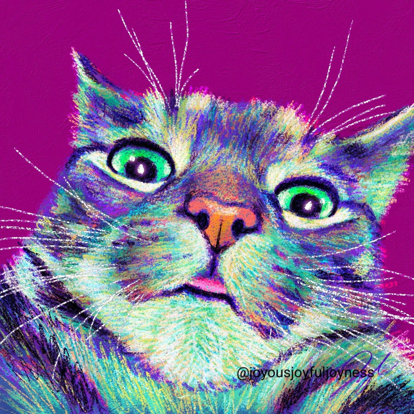 Custom Painted Pet Portrait Pre-Order (starting at $300) Posters, Prints, & Visual Artwork JoyousJoyfulJoyness