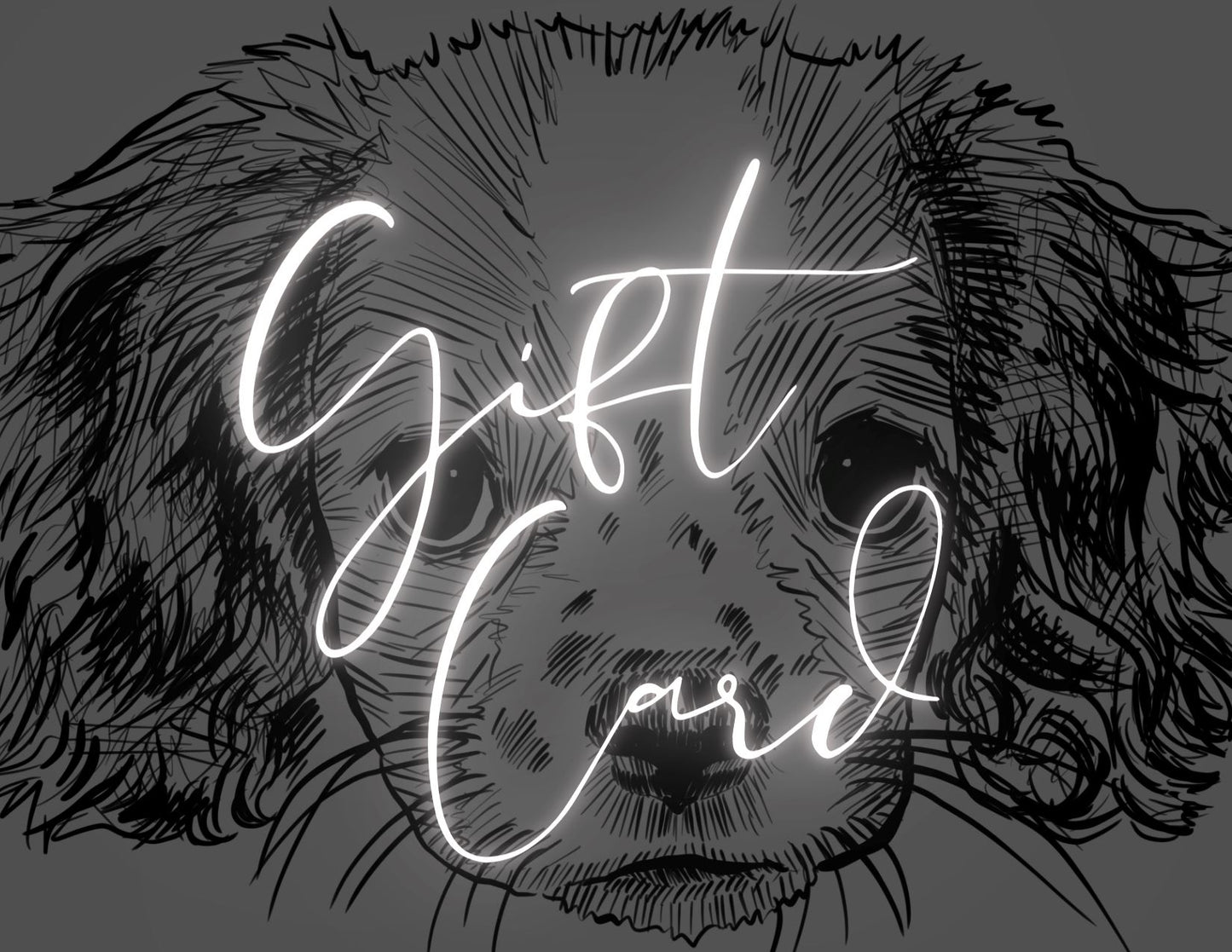 JoyousJoyfulJoyness Gift Card (Dog Design) Gift Cards JoyousJoyfulJoyness