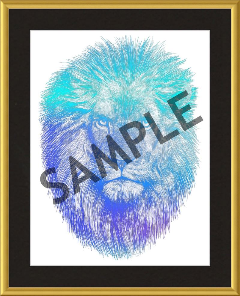 Custom Frames for 8.5x11 or 11x8.5 Inch Foiled Prints (US Only) Custom JoyousJoyfulJoyness 8 1/2" x 11" Hanover, in Satin Gold 1" Smooth Black (White Core)