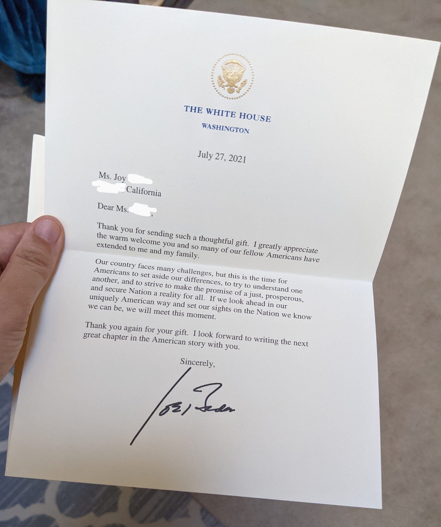 Portfolio: The Bidens' Champ (Not for sale) Posters, Prints, & Visual Artwork JoyousJoyfulJoyness