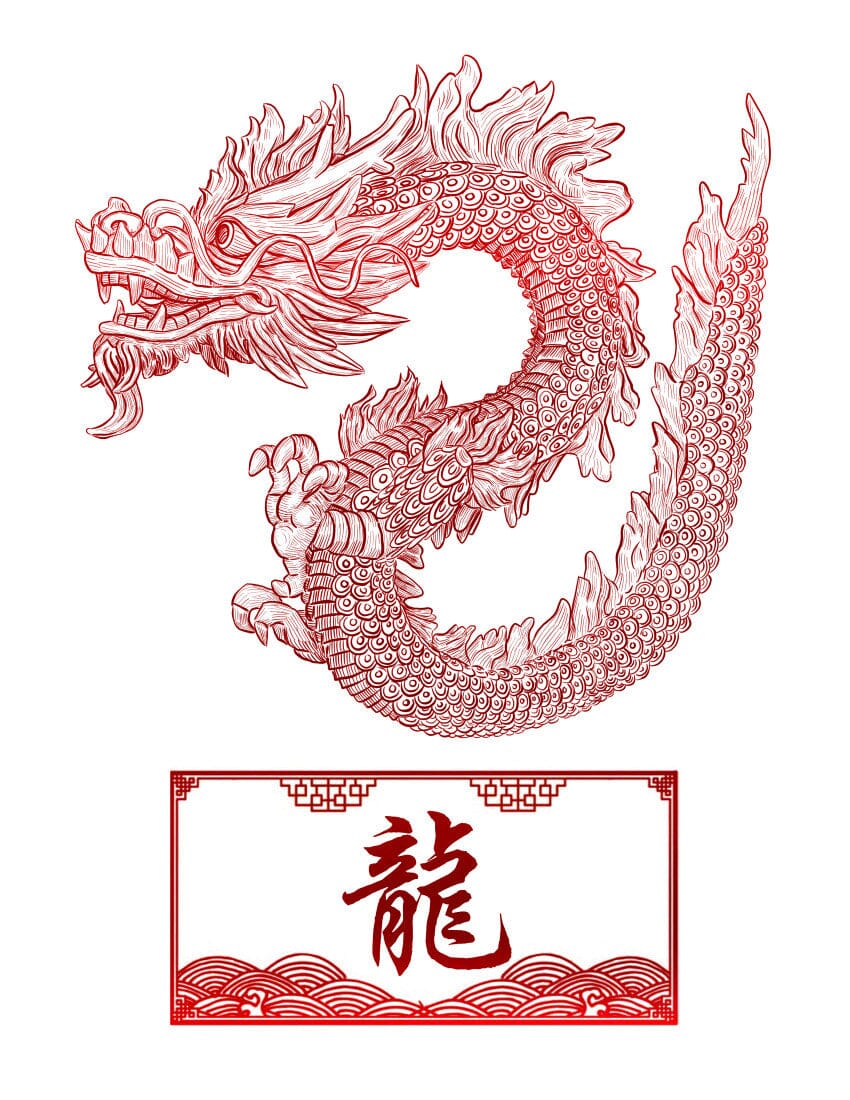 Rabbit Chinese Zodiac Art Print