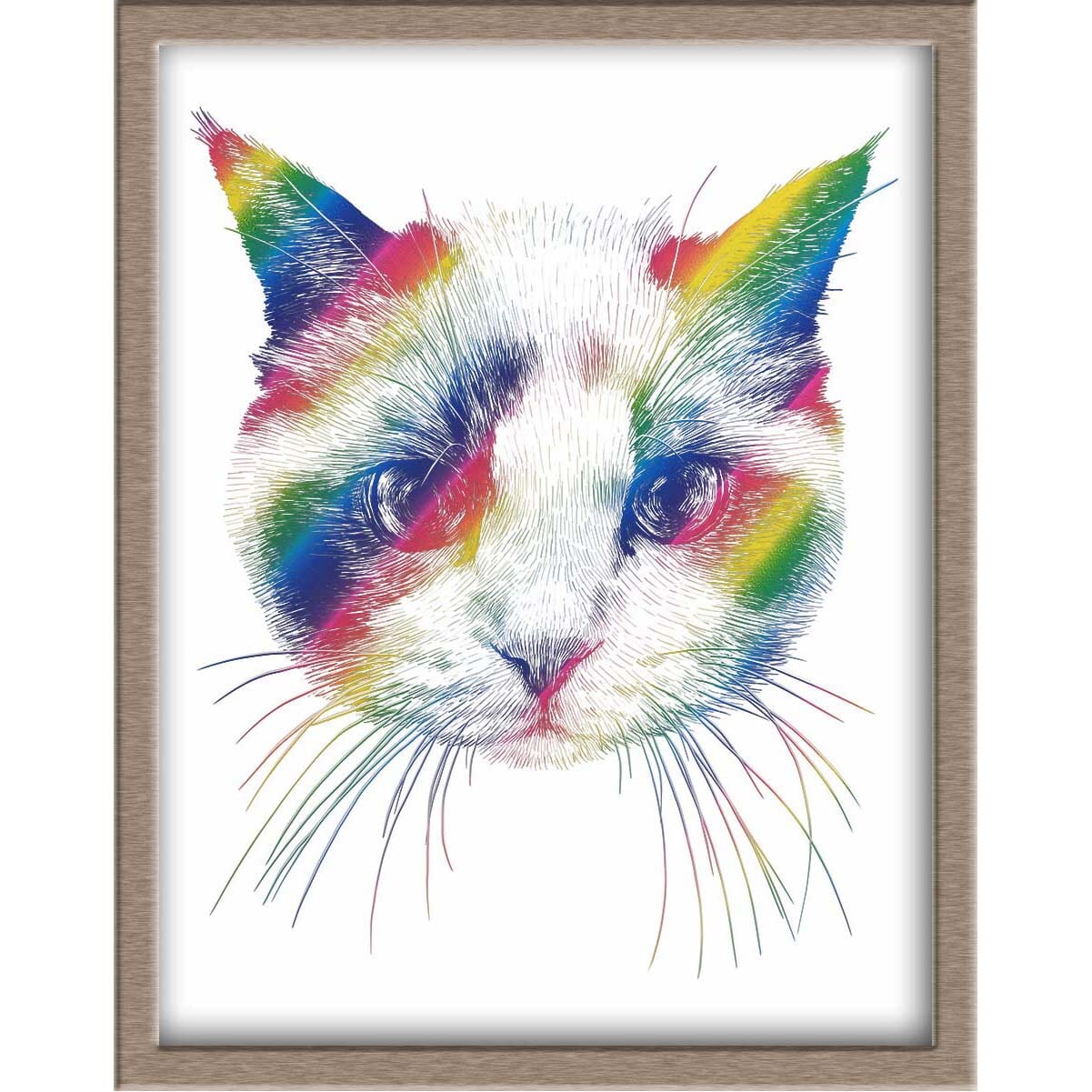 Ragdoll Cat Foiled Print Posters, Prints, & Visual Artwork JoyousJoyfulJoyness 