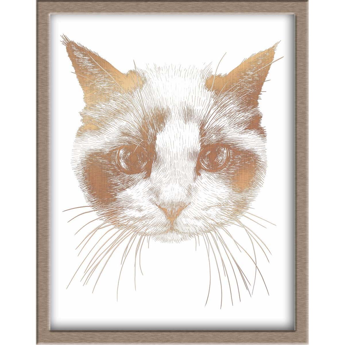 Ragdoll Cat Foiled Print Posters, Prints, & Visual Artwork JoyousJoyfulJoyness 