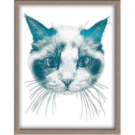 Ragdoll Cat Foiled Print Posters, Prints, & Visual Artwork JoyousJoyfulJoyness 