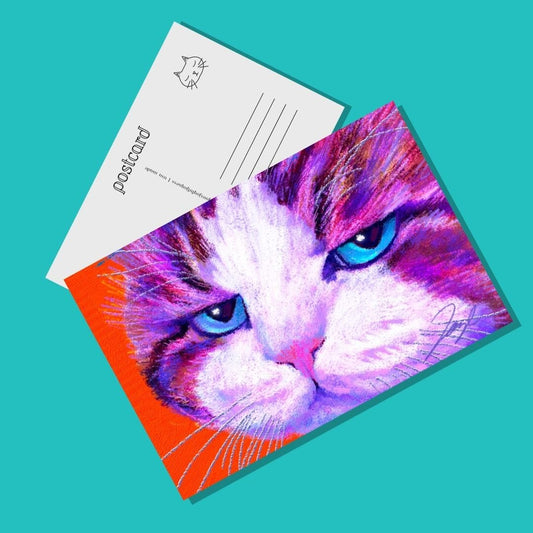 Close Encounters Collection - "Disappoint" Postcard - Postcard with a Funny Disappointed Cat (Limited Quantities) Postcards JoyousJoyfulJoyness 