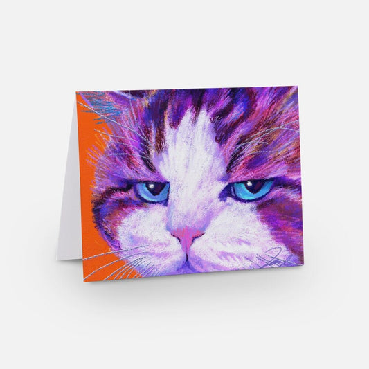 Close Encounters Collection - Disappoint Greeting Card - Blank Card with a Funny Disappointed Cat (Limited Quantities) Greeting Card JoyousJoyfulJoyness 