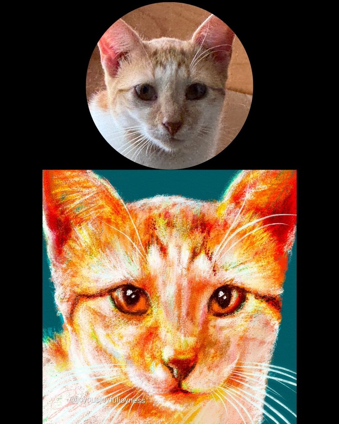 Custom Painted Pet Portrait Pre-Order (starting at $300) Posters, Prints, & Visual Artwork JoyousJoyfulJoyness 
