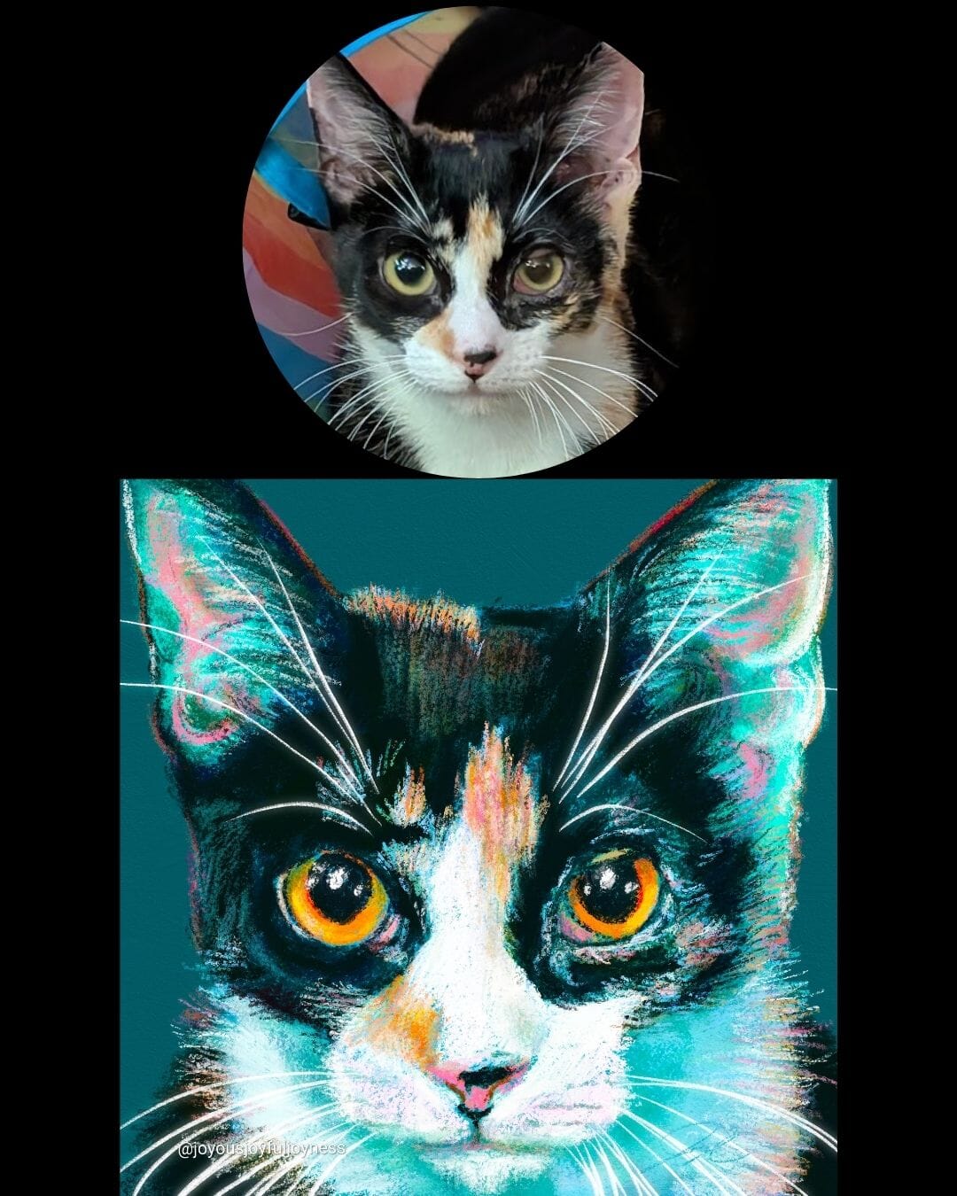 Custom Painted Pet Portrait Pre-Order (starting at $300) Posters, Prints, & Visual Artwork JoyousJoyfulJoyness 