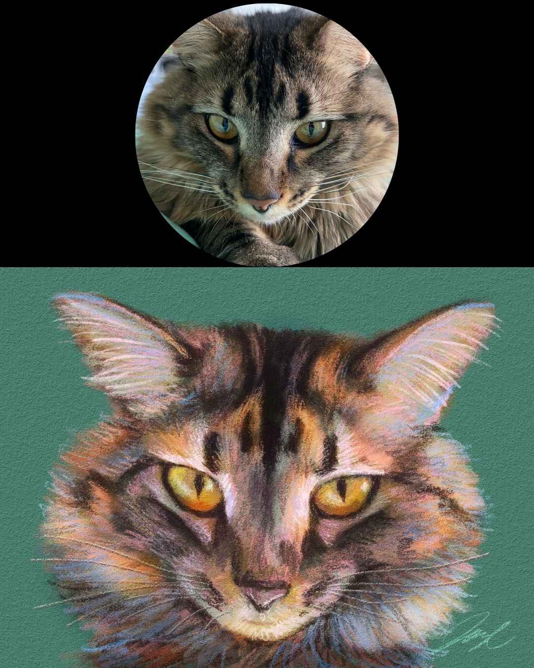 Custom Painted Pet Portrait Pre-Order (starting at $300) Posters, Prints, & Visual Artwork JoyousJoyfulJoyness 