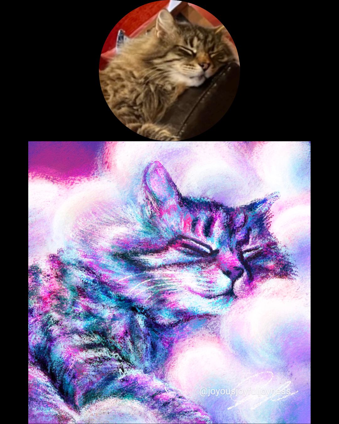 Custom Painted Pet Portrait Pre-Order (starting at $300) Posters, Prints, & Visual Artwork JoyousJoyfulJoyness 