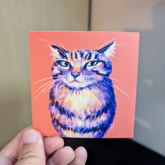 Kitty Torpedo Non-Holographic Matte Sticker Decorative Stickers JoyousJoyfulJoyness 