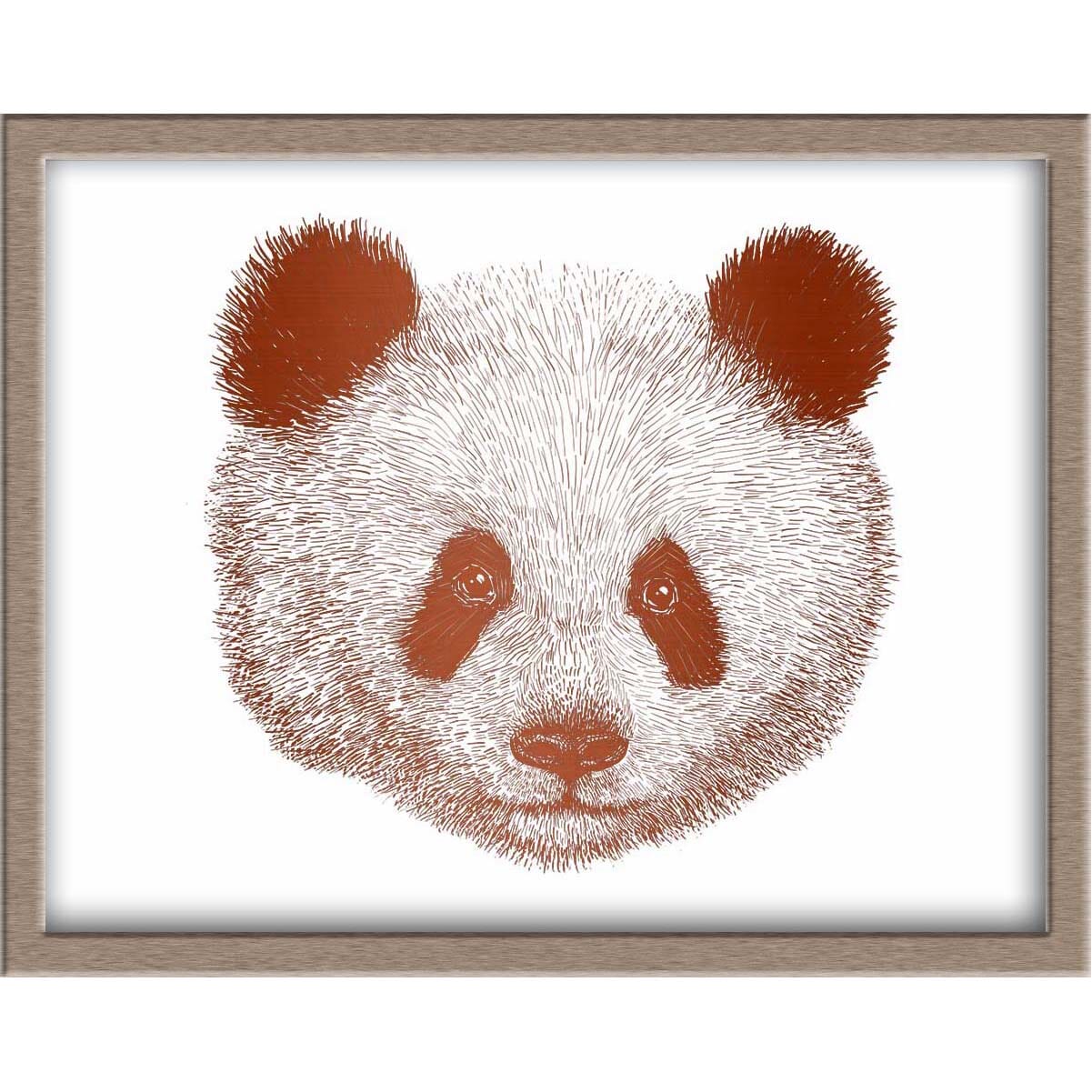 Panda Foiled Print Posters, Prints, & Visual Artwork JoyousJoyfulJoyness 