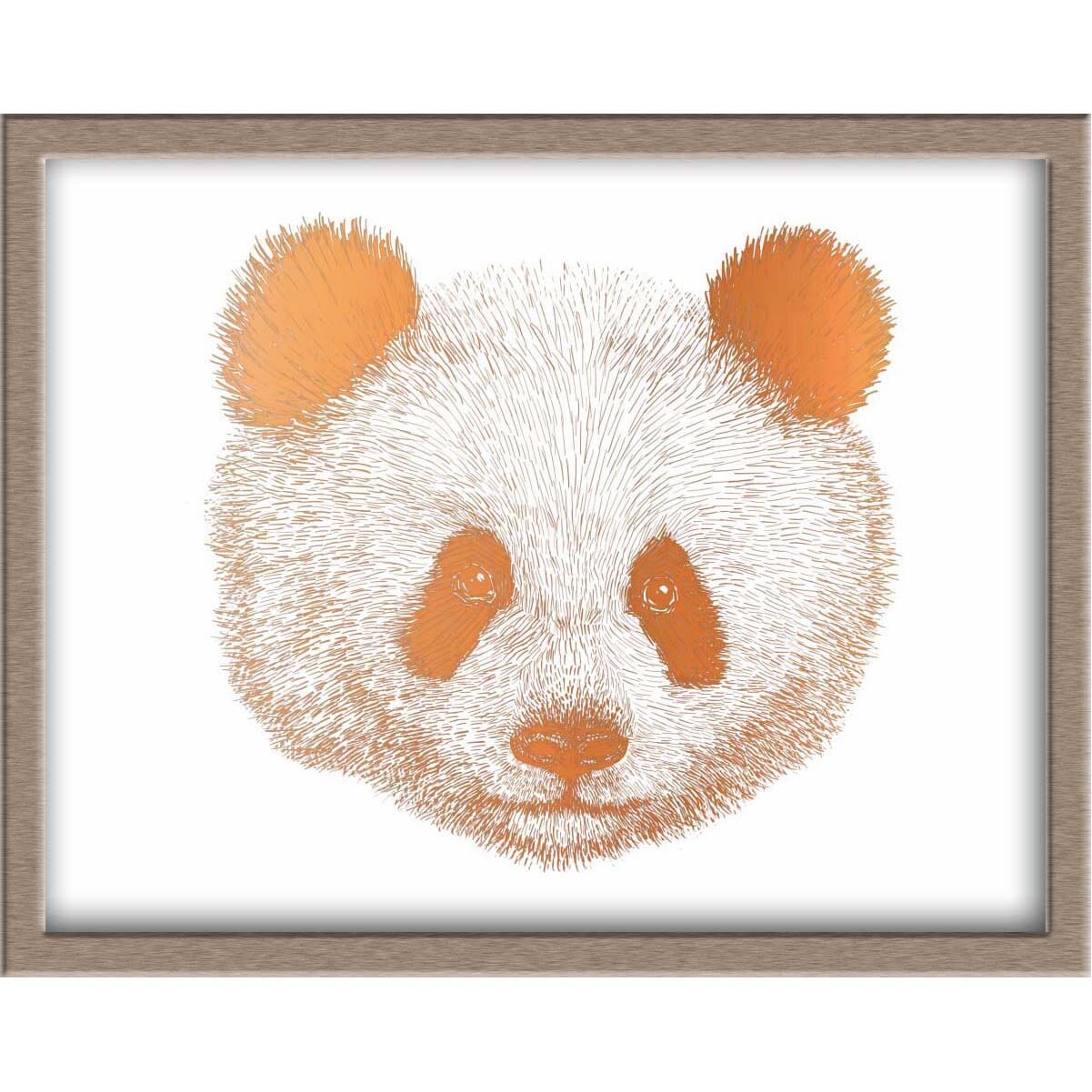 Panda Foiled Print Posters, Prints, & Visual Artwork JoyousJoyfulJoyness 
