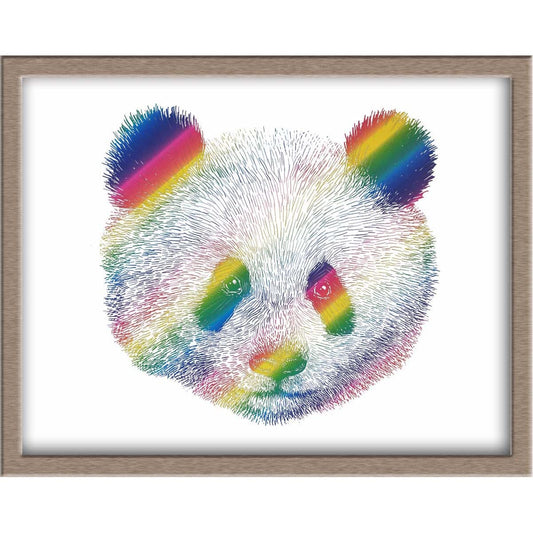 Panda Foiled Print Posters, Prints, & Visual Artwork JoyousJoyfulJoyness 