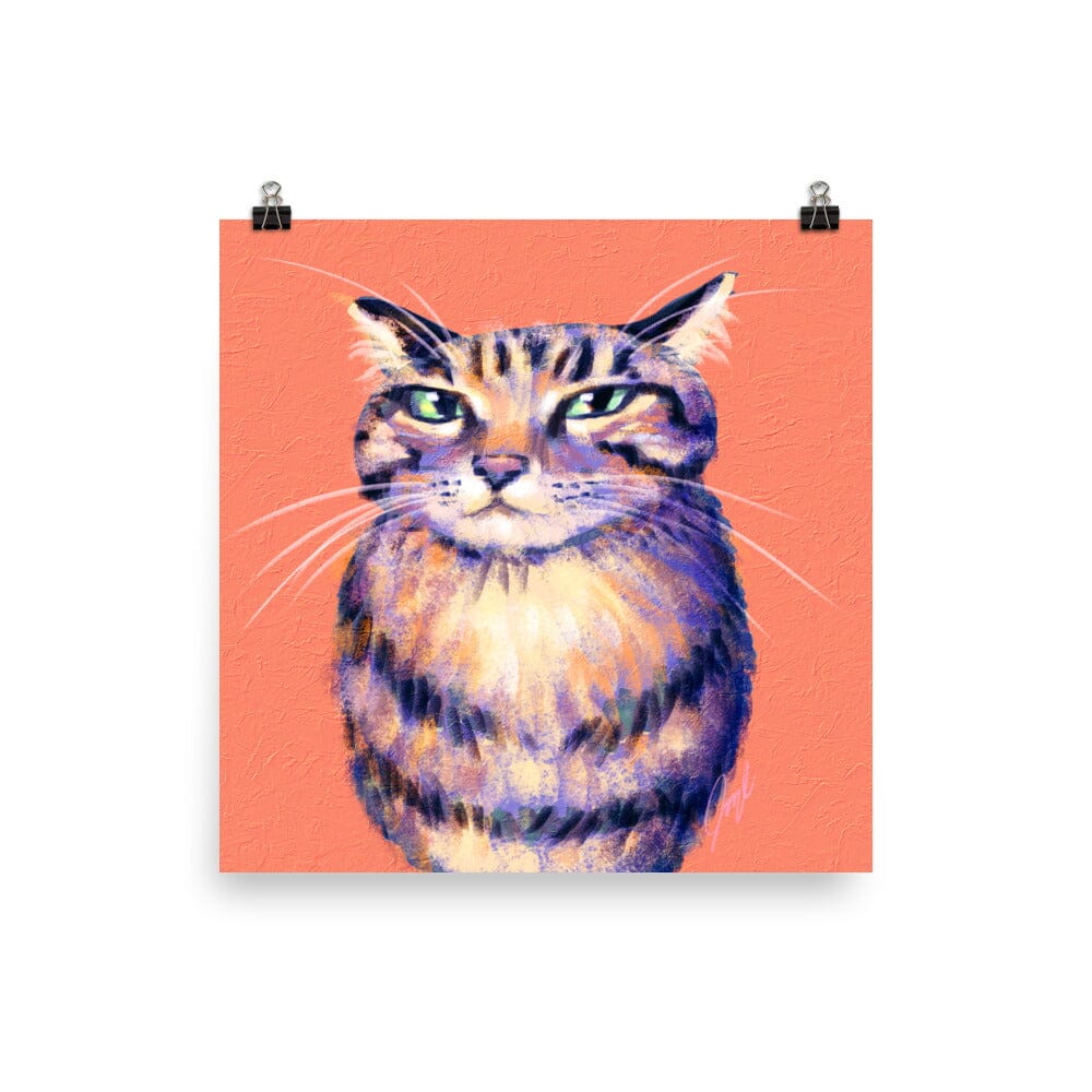"Torpedo Kitty" Painting [Unfoiled] Posters, Prints, & Visual Artwork JoyousJoyfulJoyness 
