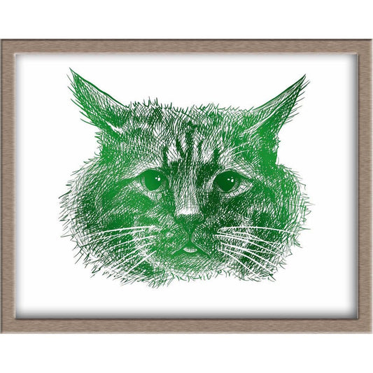 Delightful Cat Foiled Print (Twinkie) Posters, Prints, & Visual Artwork JoyousJoyfulJoyness 