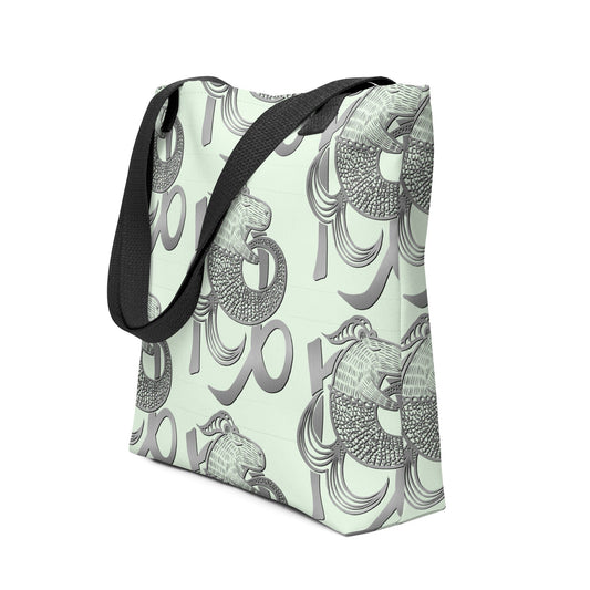Capybara Zodiac - 10 - Capricorn Tote Bag JoyousJoyfulJoyness 