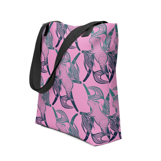 Capybara Zodiac - 12 - Pisces Tote Bag JoyousJoyfulJoyness 