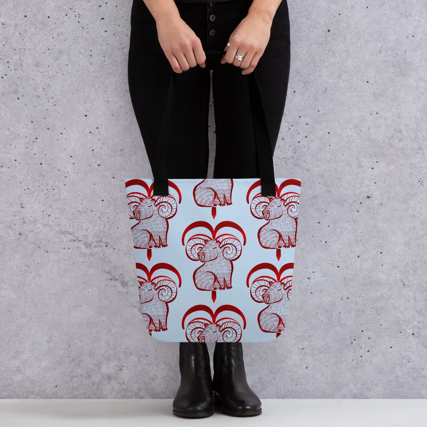 Capybara Zodiac - 01 - Aries Tote Bag JoyousJoyfulJoyness 