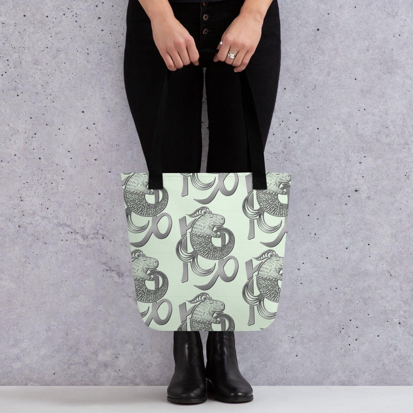 Capybara Zodiac - 10 - Capricorn Tote Bag JoyousJoyfulJoyness 