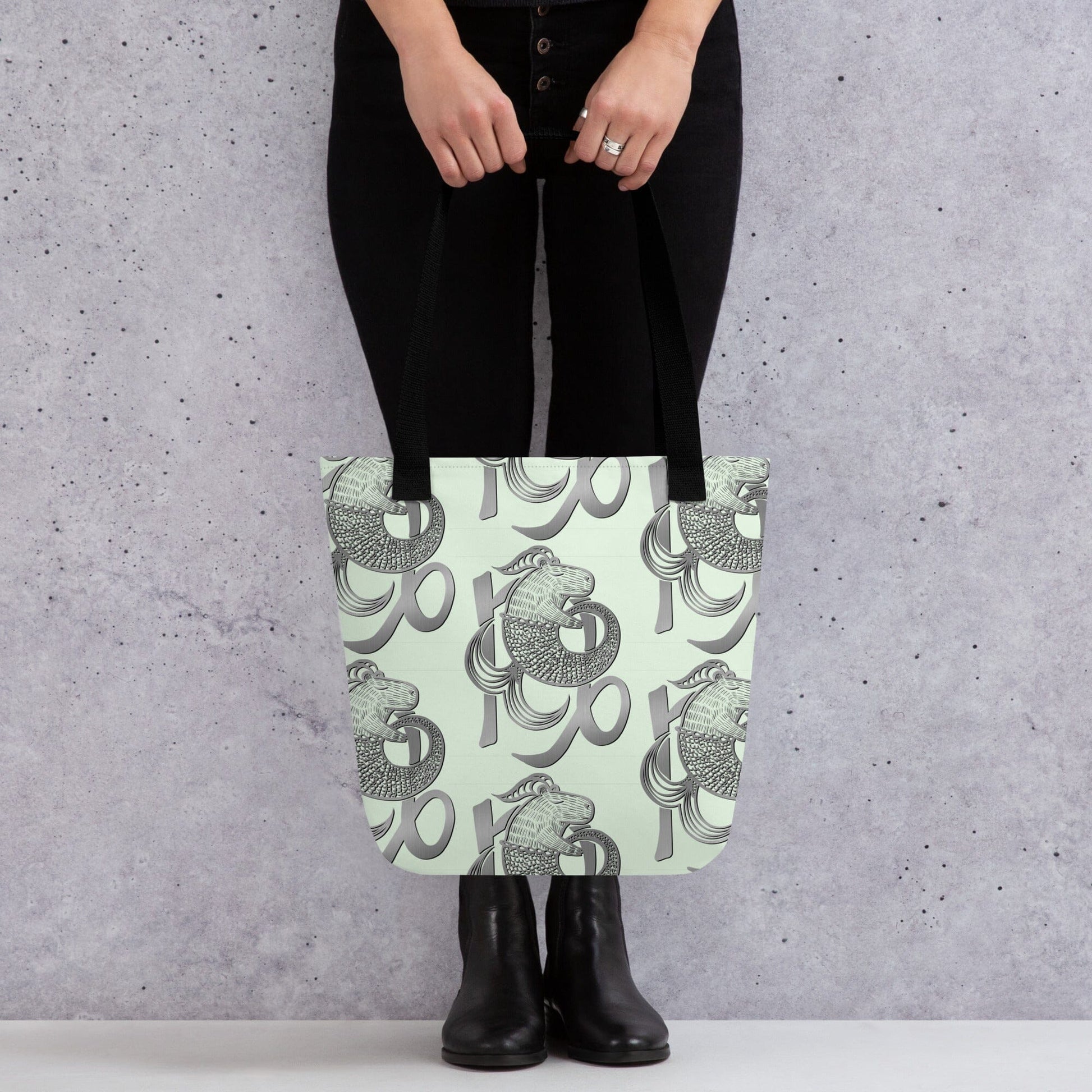 Capybara Zodiac - 10 - Capricorn Tote Bag JoyousJoyfulJoyness 