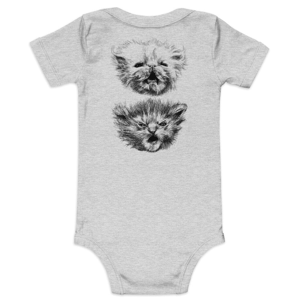 WispTot BABY Onesie [Unfoiled] (All net proceeds go to equally to Kitty CrusAIDe and Rags to Riches Animal Rescue) JoyousJoyfulJoyness 
