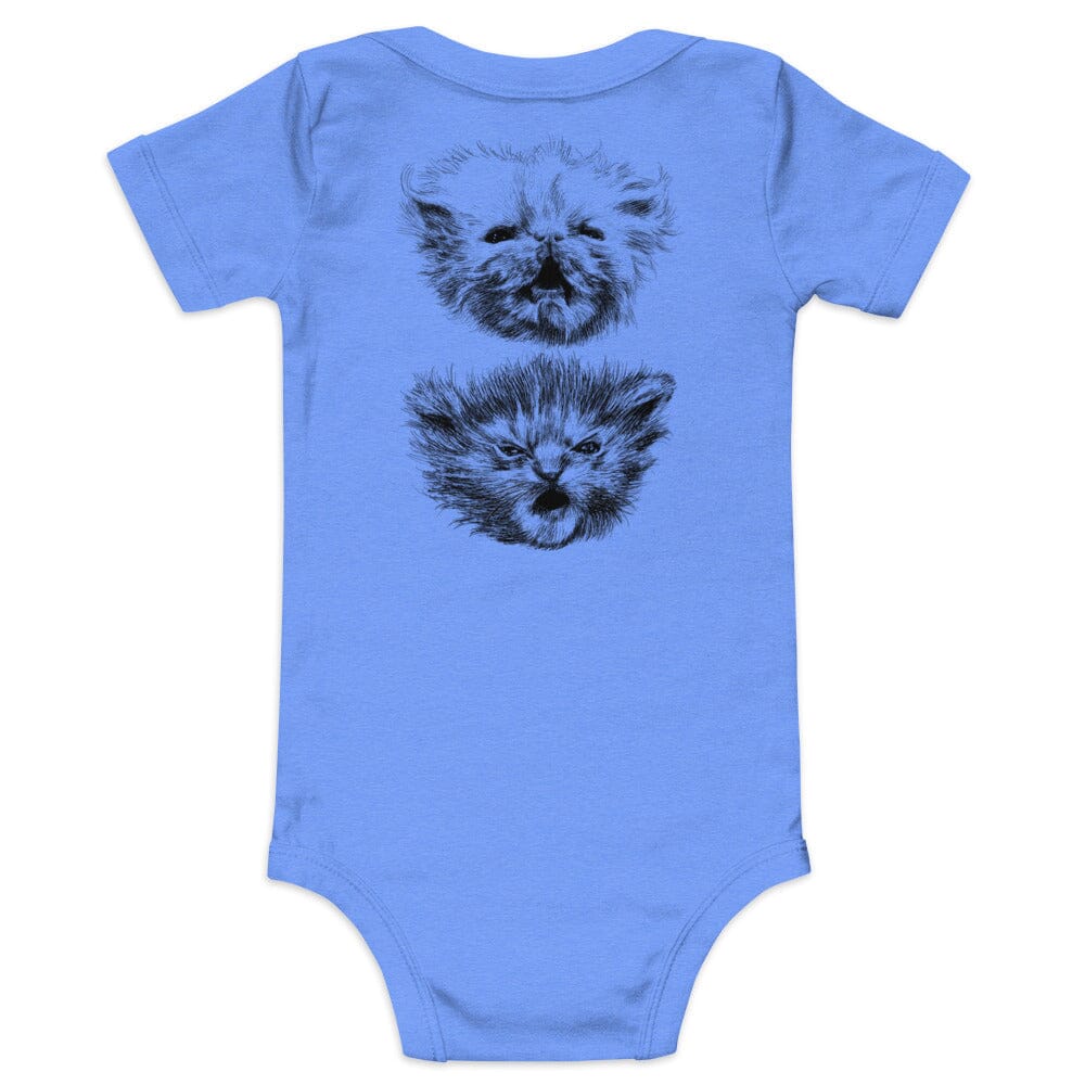 WispTot BABY Onesie [Unfoiled] (All net proceeds go to equally to Kitty CrusAIDe and Rags to Riches Animal Rescue) JoyousJoyfulJoyness 