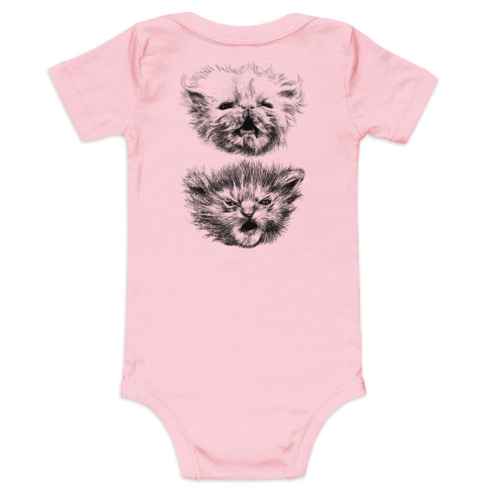 WispTot BABY Onesie [Unfoiled] (All net proceeds go to equally to Kitty CrusAIDe and Rags to Riches Animal Rescue) JoyousJoyfulJoyness 