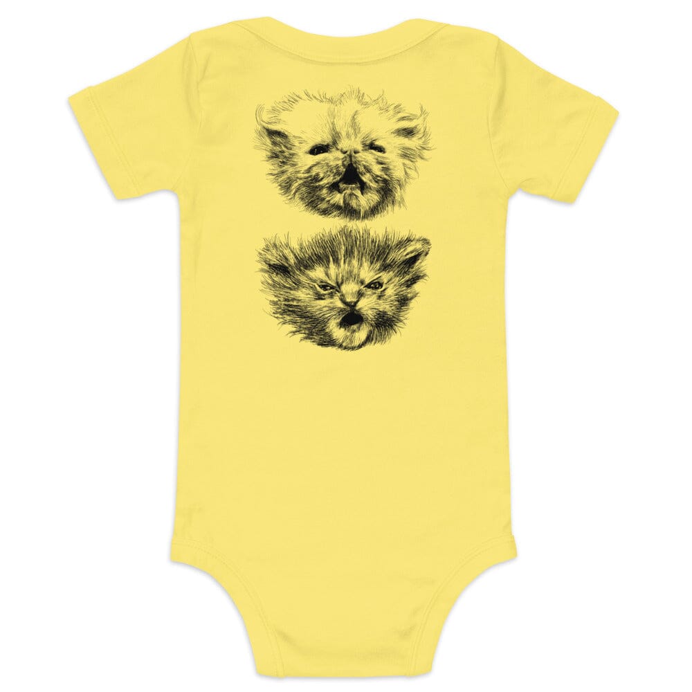 WispTot BABY Onesie [Unfoiled] (All net proceeds go to equally to Kitty CrusAIDe and Rags to Riches Animal Rescue) JoyousJoyfulJoyness 