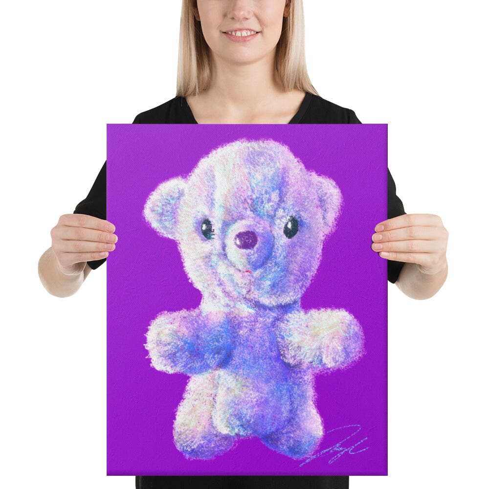 "Teddy Bear" Painting [Unfoiled] | Painting of a Childhood Stuffed Bear Posters, Prints, & Visual Artwork JoyousJoyfulJoyness 