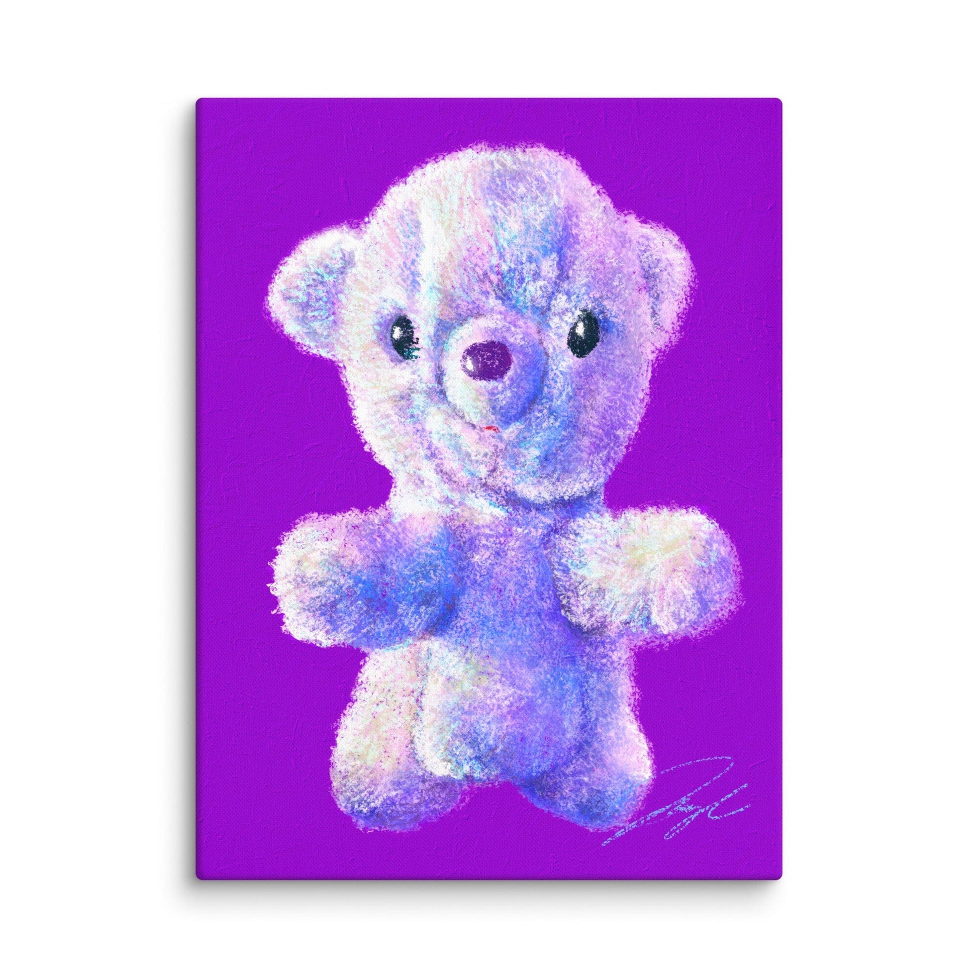 "Teddy Bear" Painting [Unfoiled] | Painting of a Childhood Stuffed Bear Posters, Prints, & Visual Artwork JoyousJoyfulJoyness 