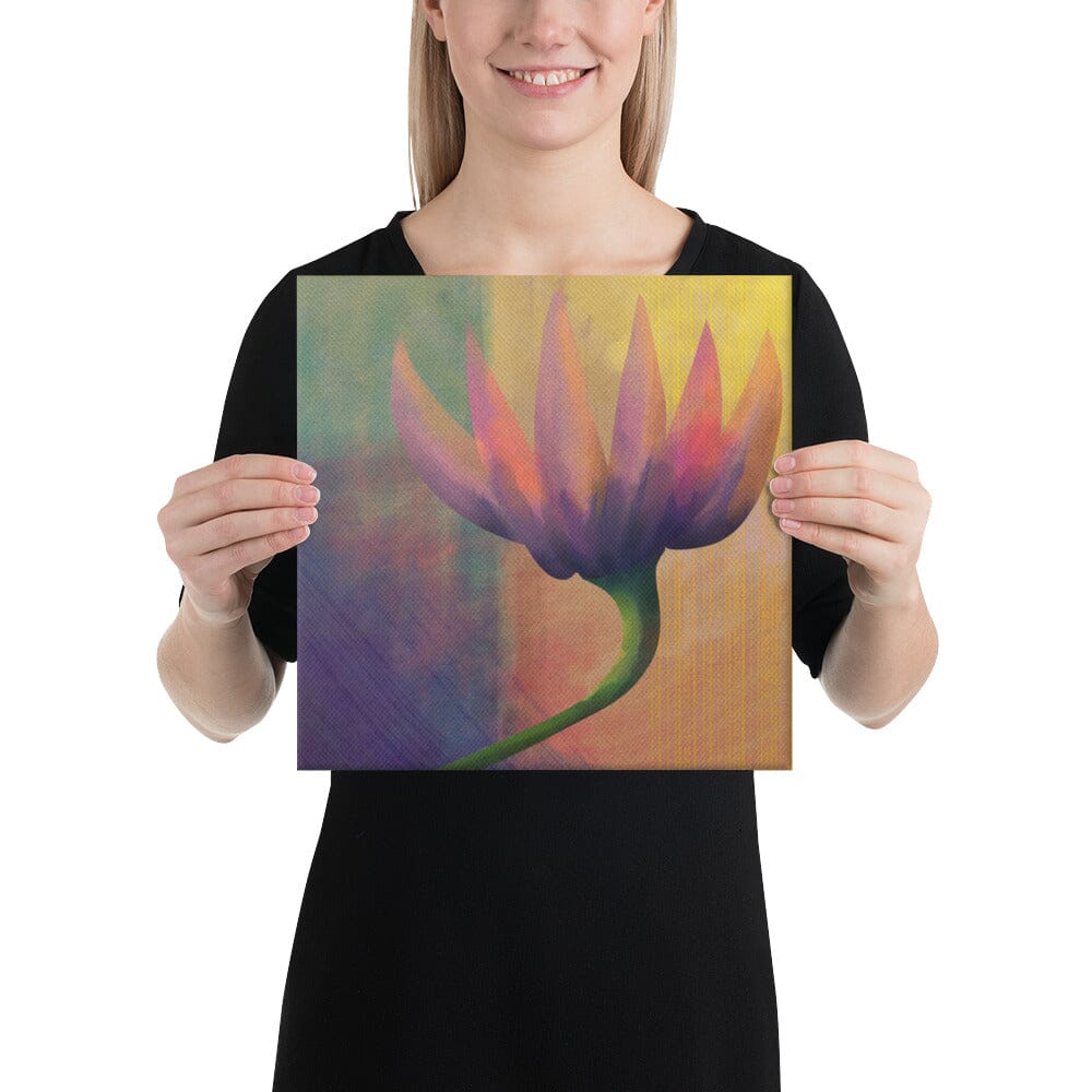 "Moody Flower" Painting [Unfoiled] Posters, Prints, & Visual Artwork JoyousJoyfulJoyness 