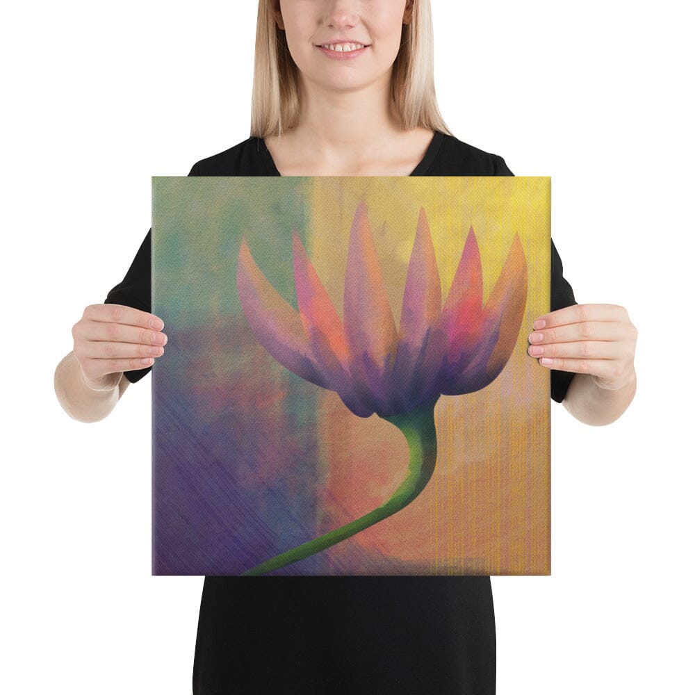 "Moody Flower" Painting [Unfoiled] Posters, Prints, & Visual Artwork JoyousJoyfulJoyness 