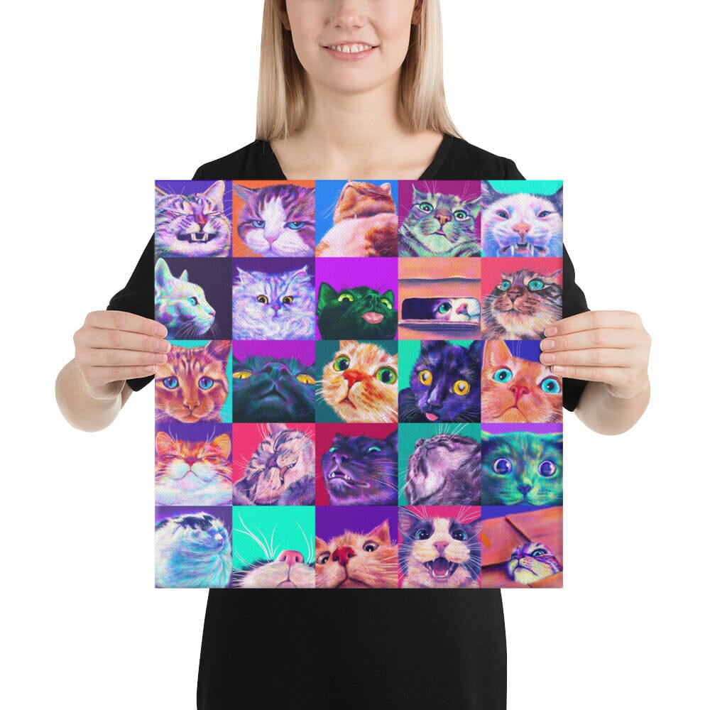 Close Encounters Collection - 25 Kitties - Compilation of 25 Cat Paintings [Unfoiled] Posters, Prints, & Visual Artwork JoyousJoyfulJoyness 