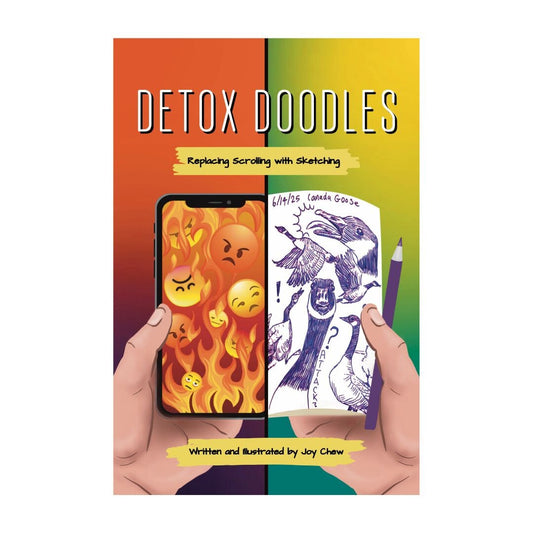Detox Doodles Book - eBook Edition Book JoyousJoyfulJoyness 