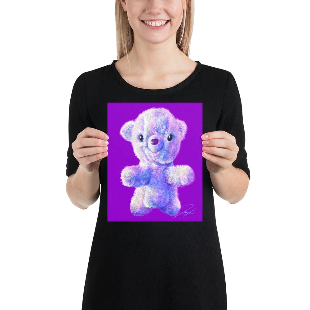 "Teddy Bear" Painting [Unfoiled] | Painting of a Childhood Stuffed Bear Posters, Prints, & Visual Artwork JoyousJoyfulJoyness 