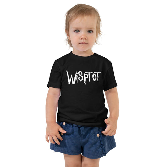 BLACK WispTot TODDLER T-Shirt [Unfoiled] (All net proceeds go to equally to Kitty CrusAIDe and Rags to Riches Animal Rescue) JoyousJoyfulJoyness 2T 