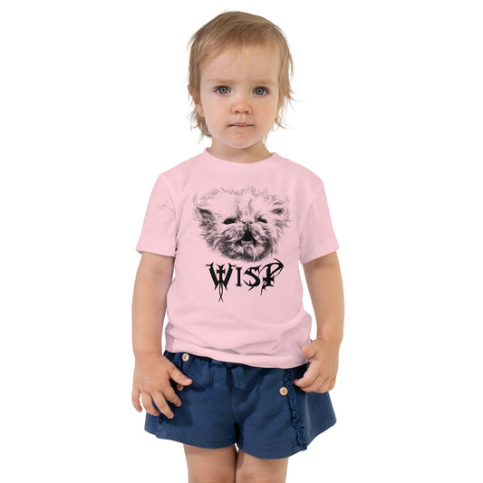 Metal Wisp TODDLER T-Shirt [Unfoiled] (All net proceeds go to Rags to Riches Animal Rescue) JoyousJoyfulJoyness Pink 2T 