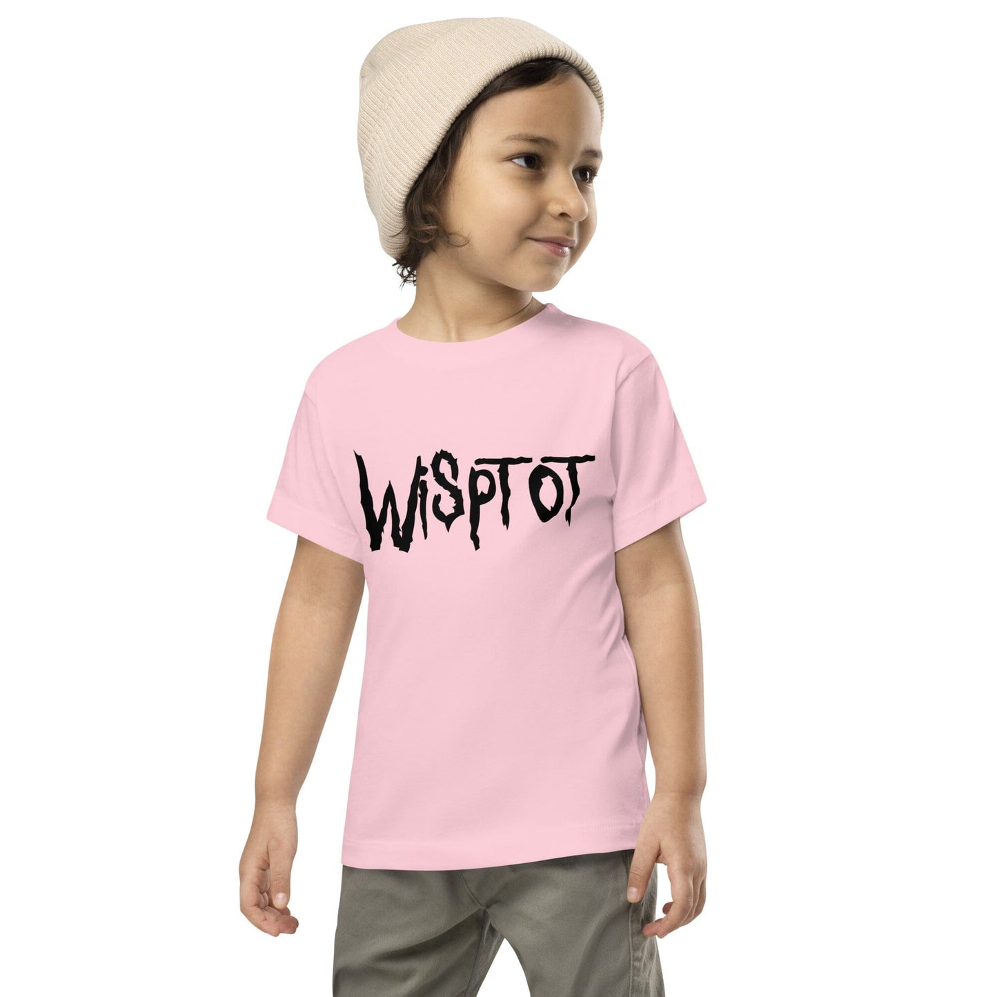 WispTot TODDLER T-Shirt [Unfoiled] (All net proceeds go to equally to Kitty CrusAIDe and Rags to Riches Animal Rescue) JoyousJoyfulJoyness Pink 2T 