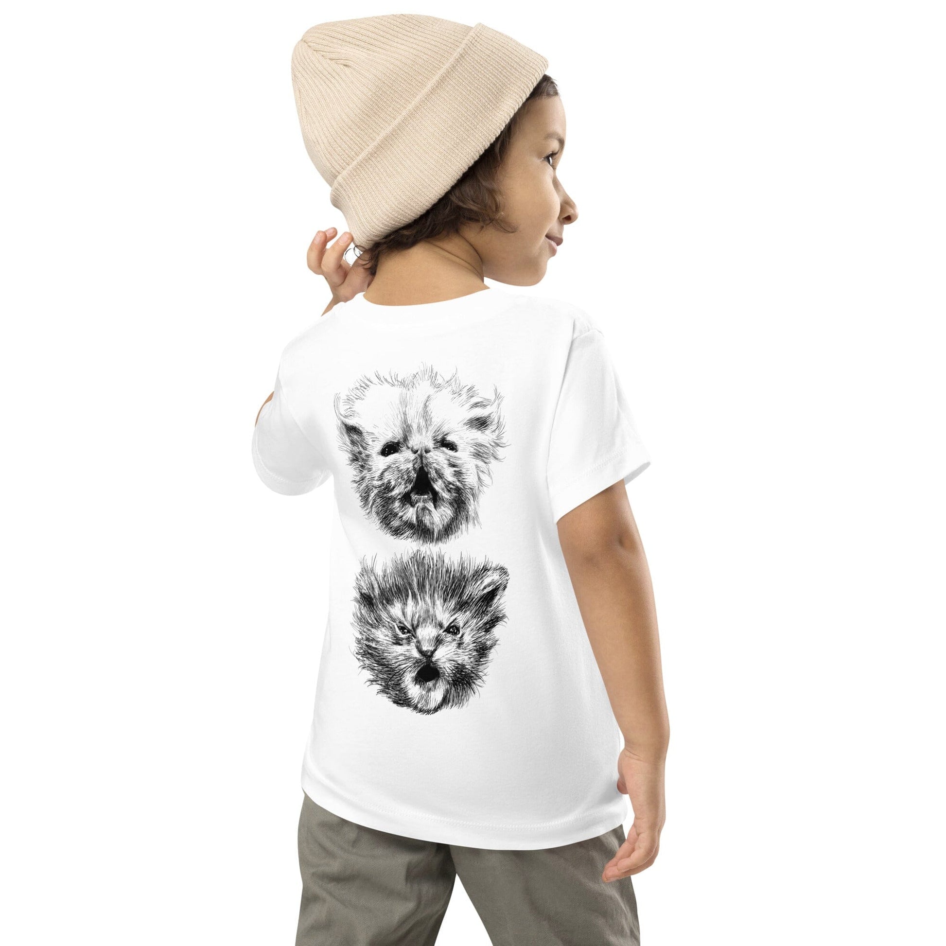 WispTot TODDLER T-Shirt [Unfoiled] (All net proceeds go to equally to Kitty CrusAIDe and Rags to Riches Animal Rescue) JoyousJoyfulJoyness 